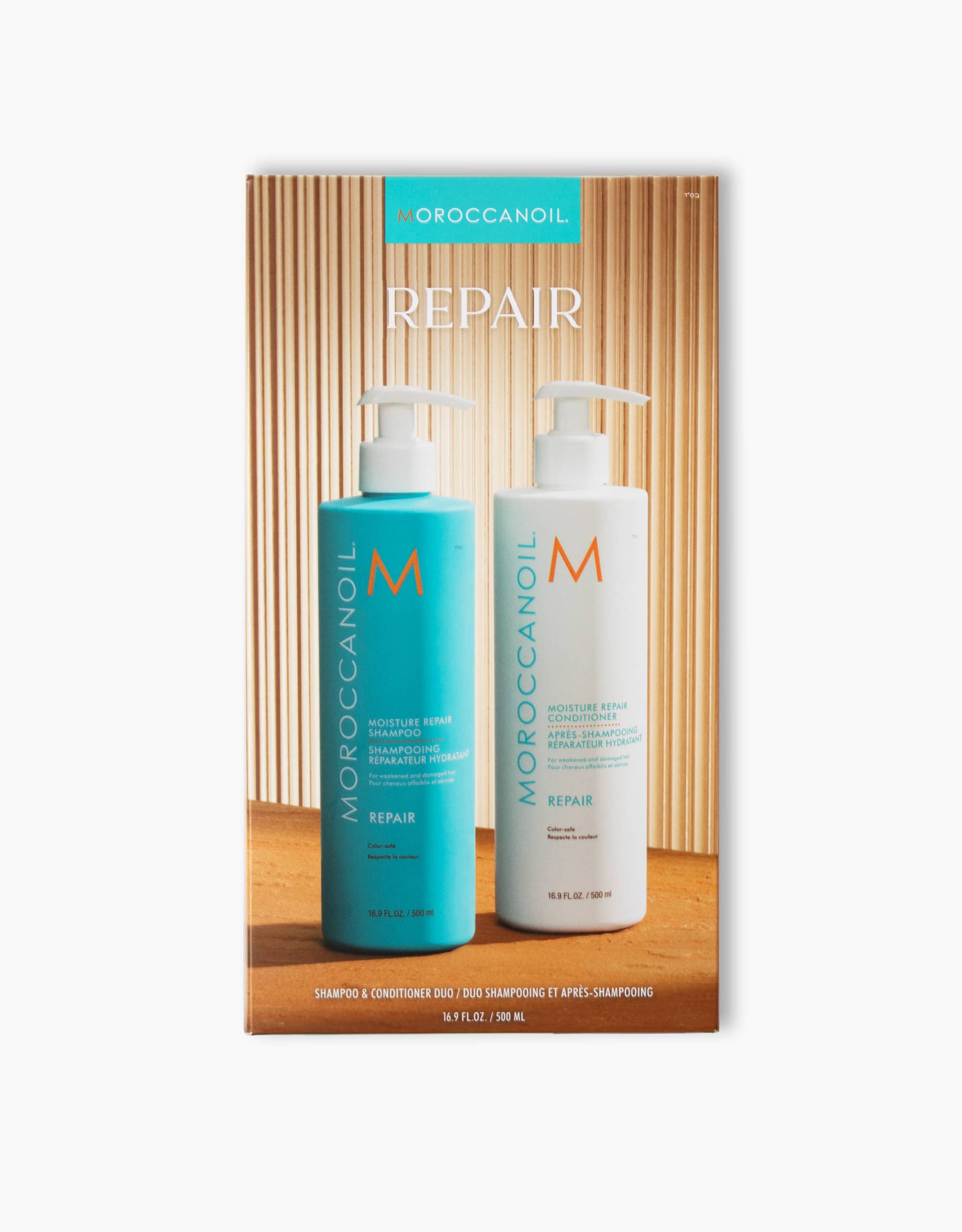 Moroccanoil Paket: Regenerierendes Shampoo & Conditioner Mit Arganöl – Für Geschmeidiges, Glänzendes Haar