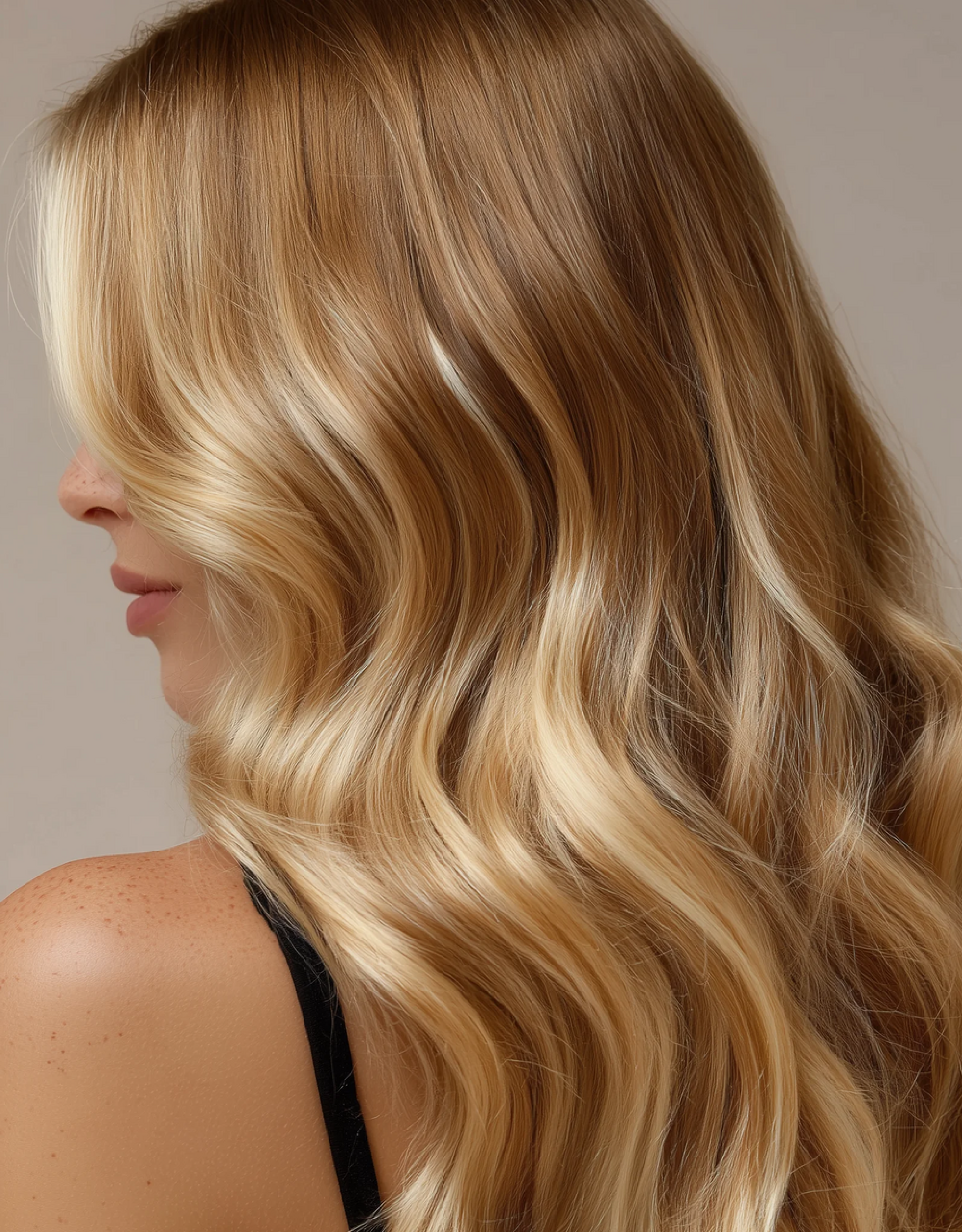 Rooted Buttercream Blonde Blend Injection Tape Bundle