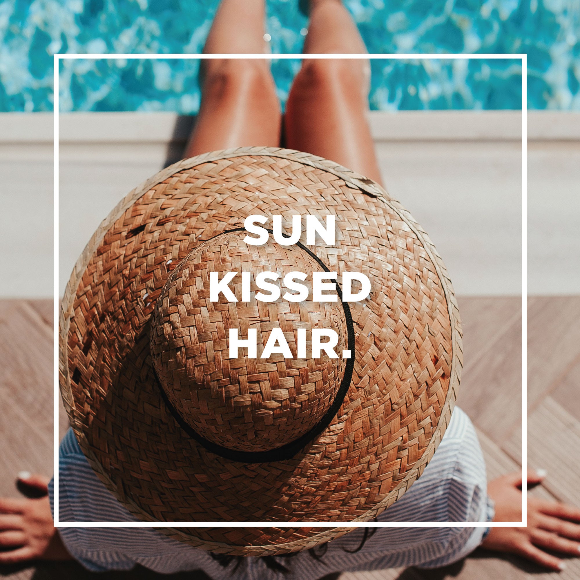 Bringing a whole new meaning to Sun Kissed hair