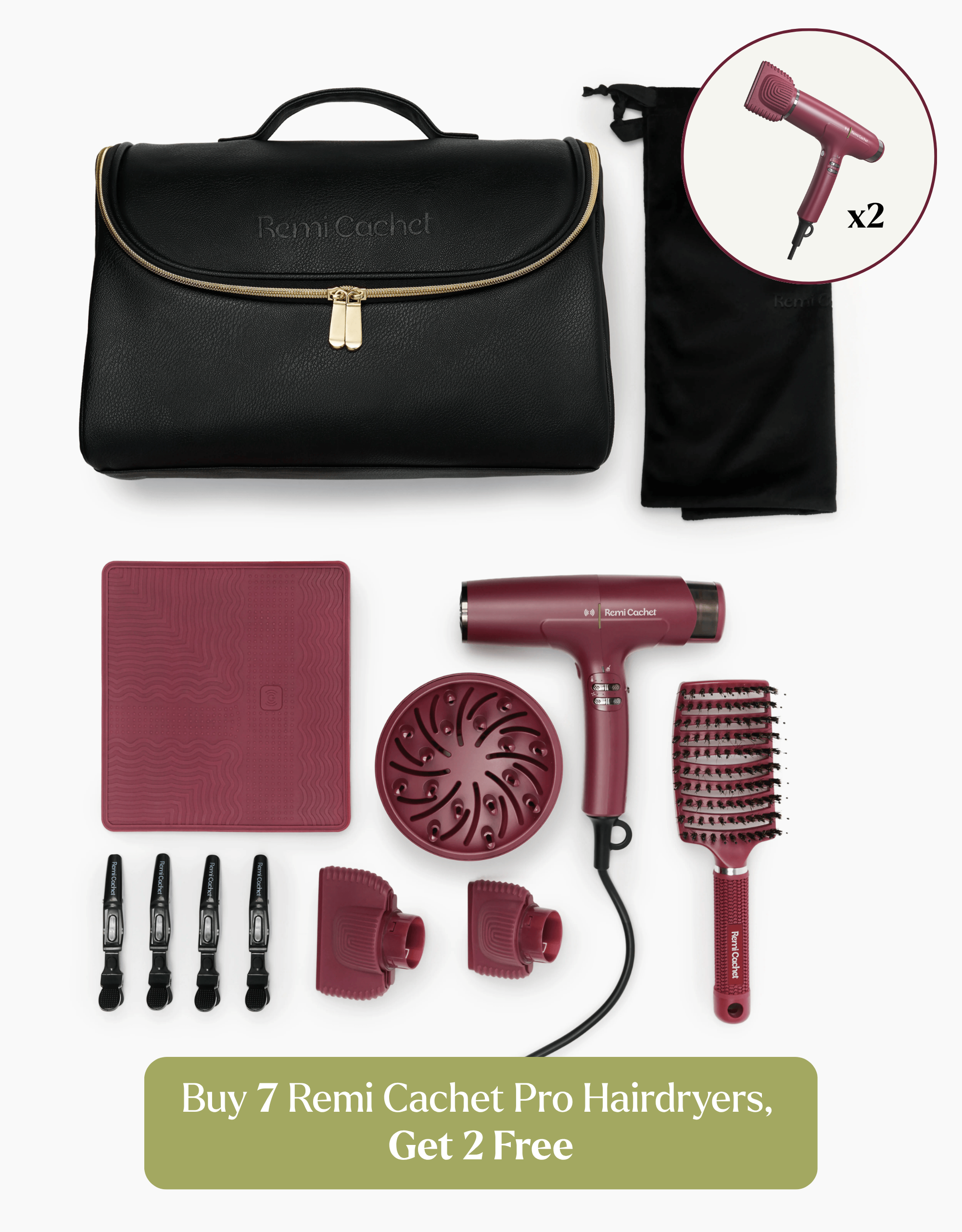 The Pro Hairdryer - Buy 7, Get 2 Free