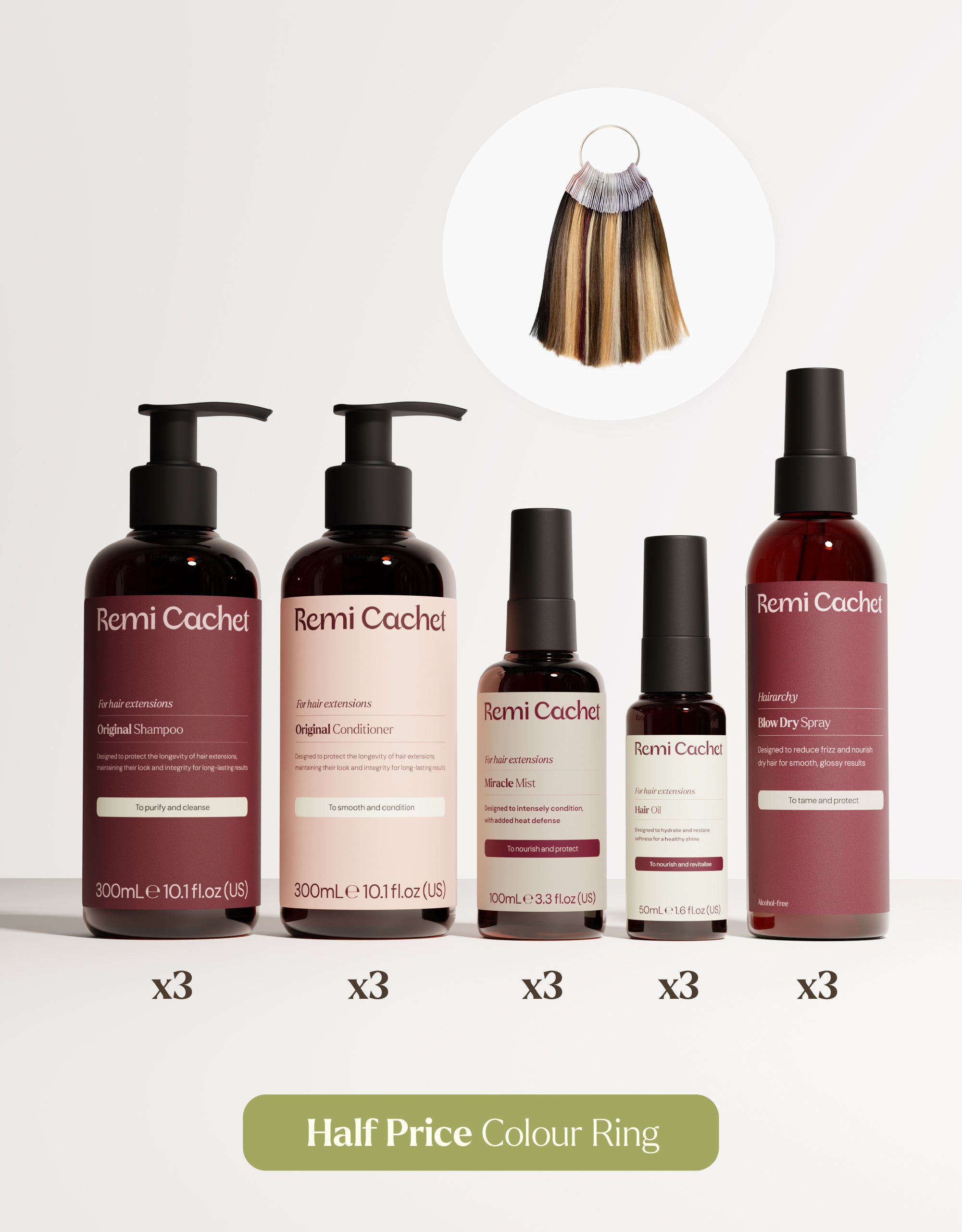 Core Aftercare & Colour Ring Bundle