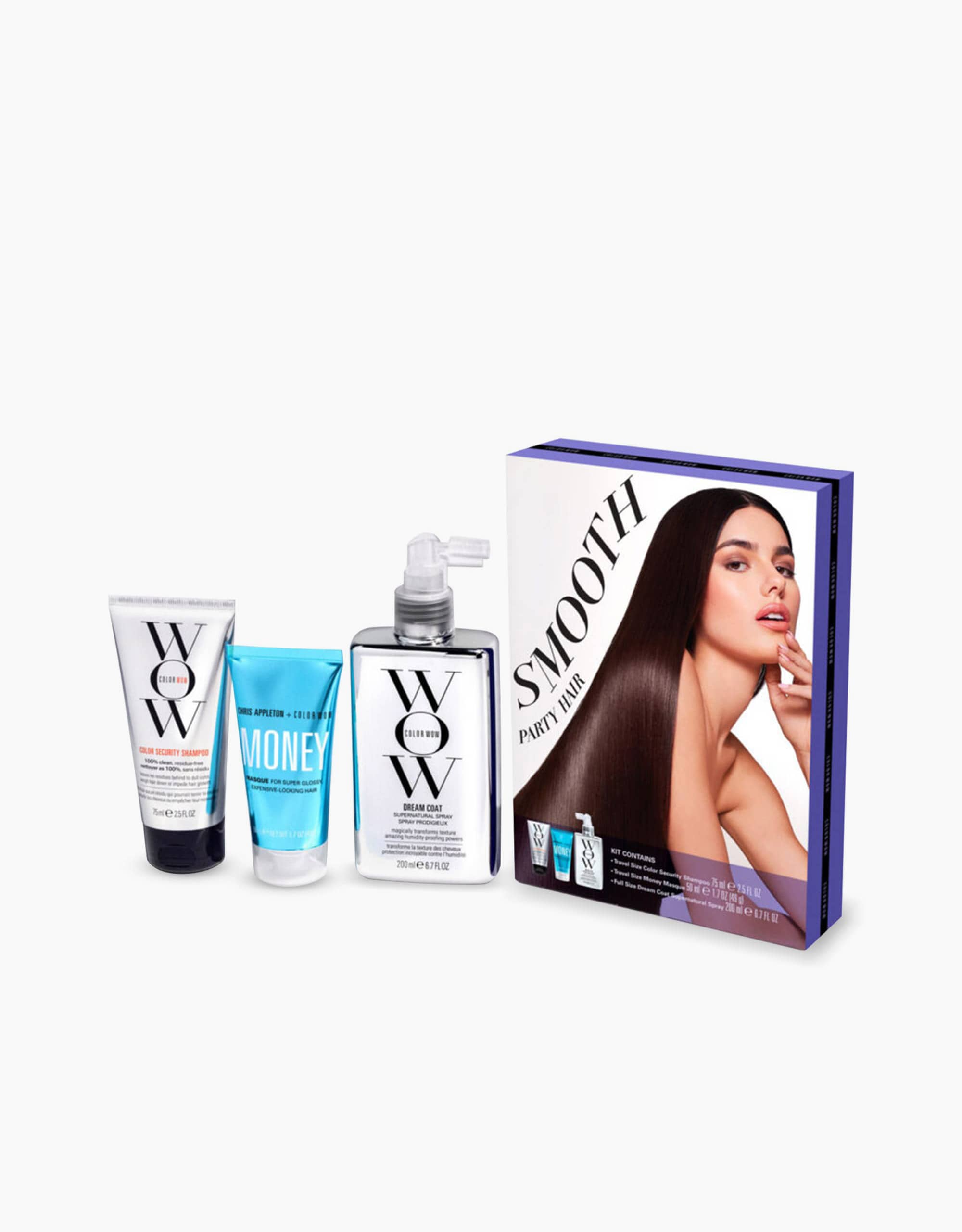 Color Wow Smooth Party Hair Gift Set