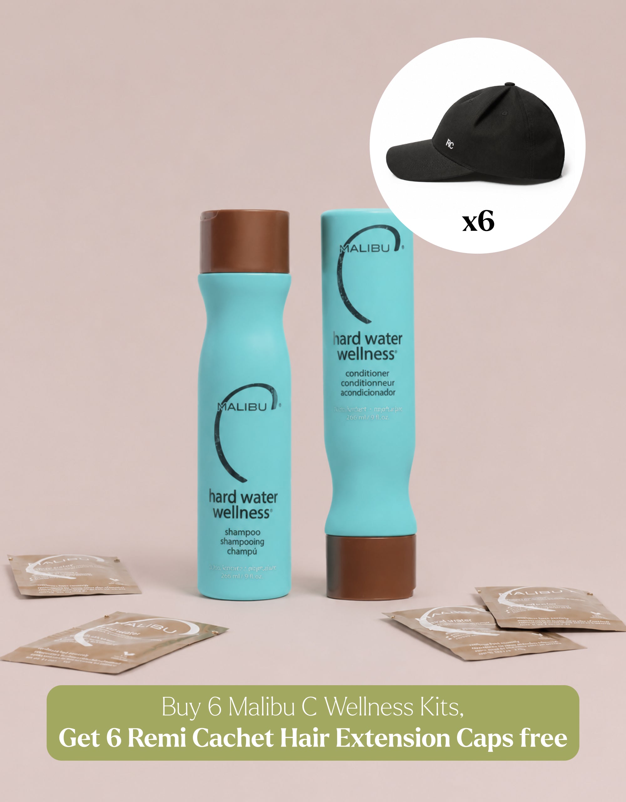 Malibu C Wellness Kit x6 Bundle